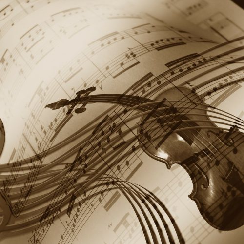 music, violin, treble clef